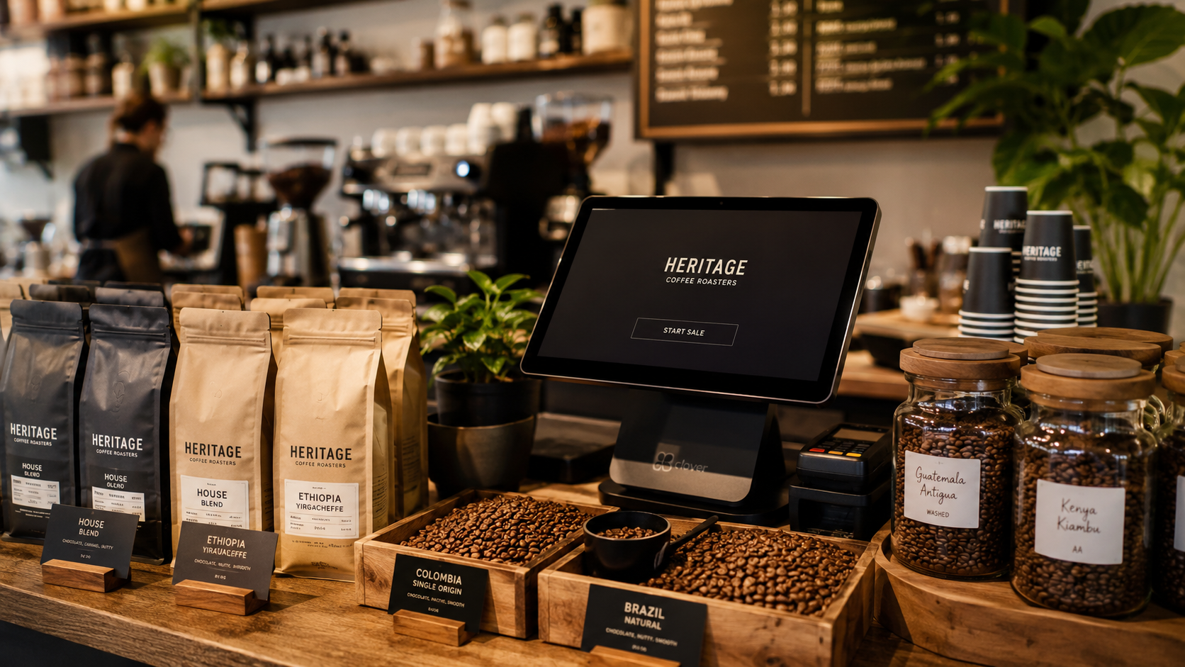 Caso de éxito en retail y café